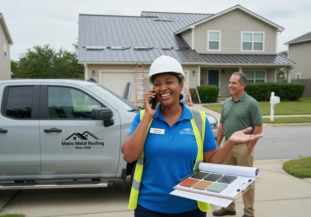 Storm Damage Metal Roof Repair in Barnes City, IA